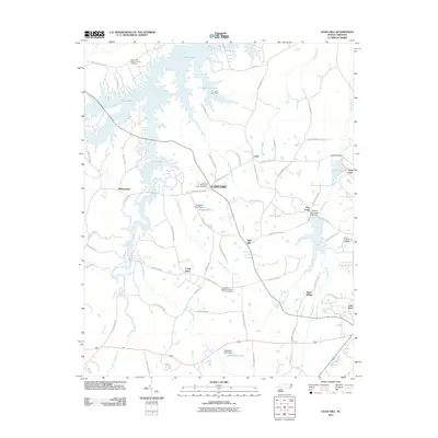 2011 Map of Olive Hill, 2011 Print