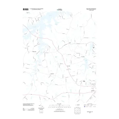 2013 Map of Olive Hill, 2013 Print