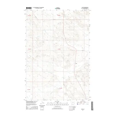 2017 Map of Olive, 2017 Print