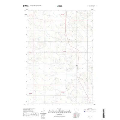 2020 Map of Olive, 2020 Print