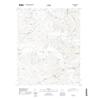 2019 Map of Olivehill, 2019 Print