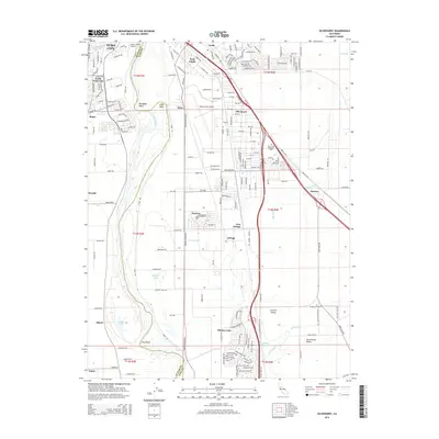 2015 Map of Olivehurst, 2015 Print