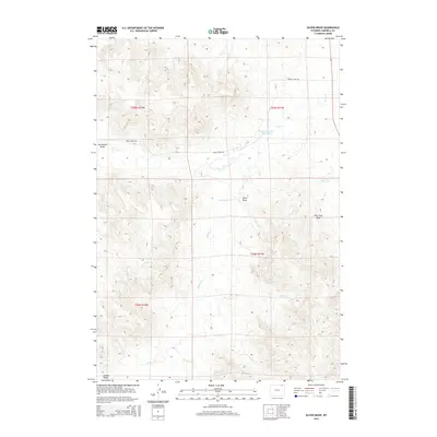 2015 Map of Oliver Draw, 2015 Print