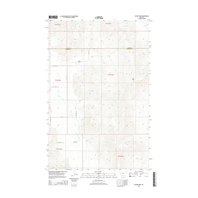 2014 Map of Oliver Point, 2014 Print