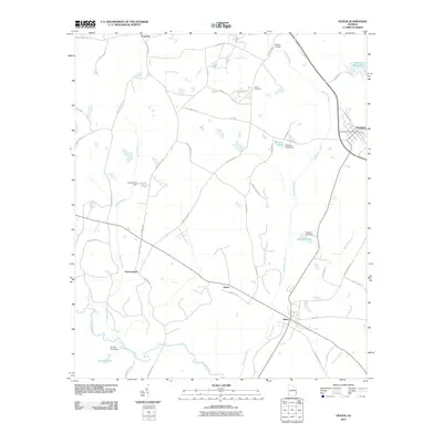 2011 Map of Oliver, 2011 Print