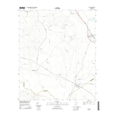 2014 Map of Oliver, 2014 Print