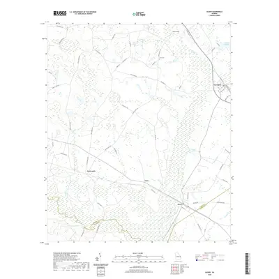 2020 Map of Oliver, 2020 Print