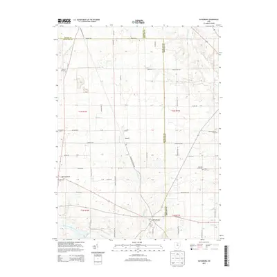 2013 Map of Olivesburg, 2013 Print