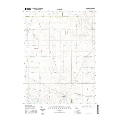 2016 Map of Olivesburg, 2016 Print