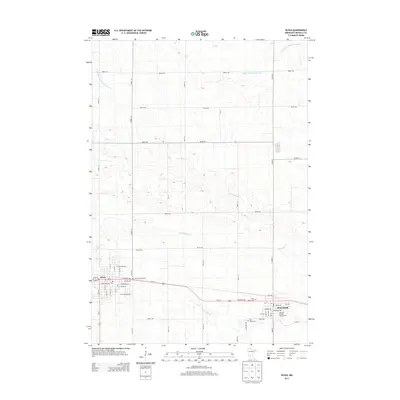 2013 Map of Olivia, 2013 Print