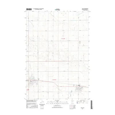 2016 Map of Olivia, 2016 Print