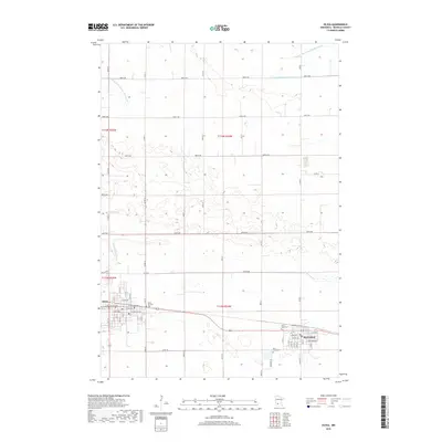 2019 Map of Olivia, 2019 Print