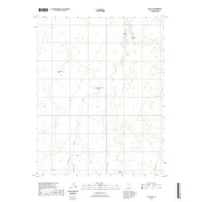 2020 Map of Oljato NE, 2020 Print