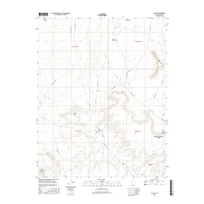 2017 Map of Oljato, 2017 Print