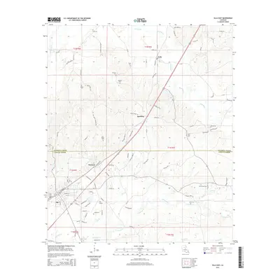 2015 Map of Olla East, 2015 Print