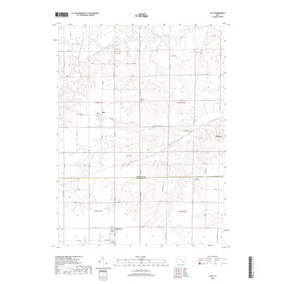 2018 Map of Ollie, 2018 Print
