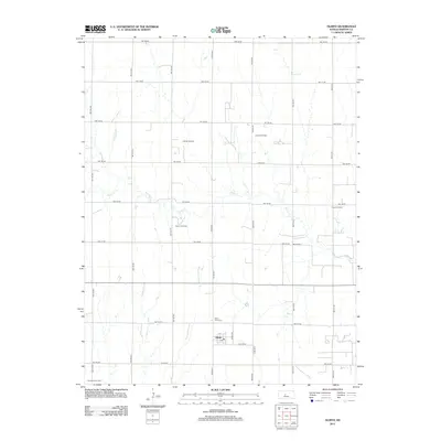 2012 Map of Olmitz, 2012 Print