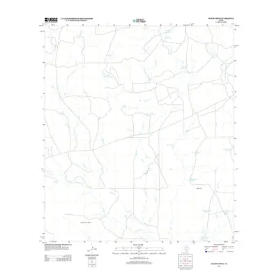 2013 Map of Olmos Creek, 2013 Print