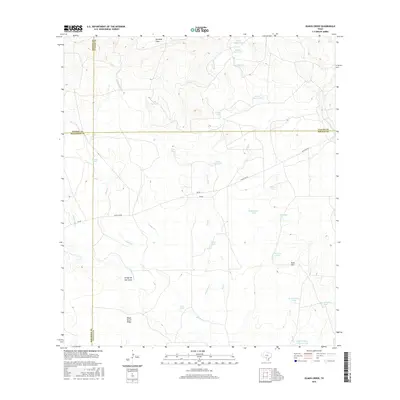 2016 Map of Olmos Creek, 2016 Print