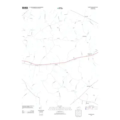 2013 Map of Olmstead, 2013 Print