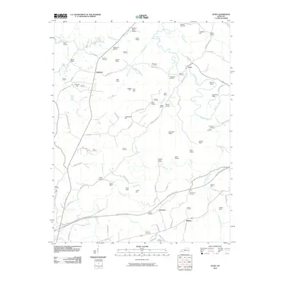 2010 Map of Olney, 2010 Print
