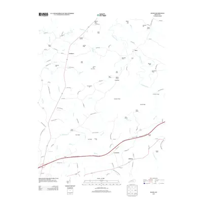 2013 Map of Olney, 2013 Print