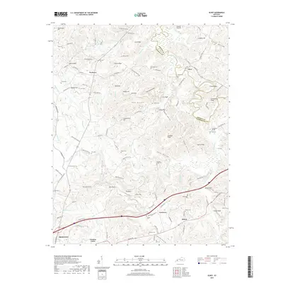 2019 Map of Olney, 2019 Print