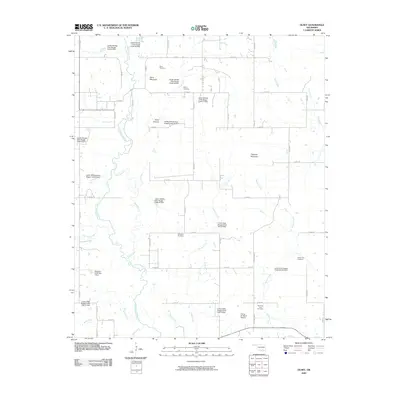 2009 Map of Olney, 2009 Print