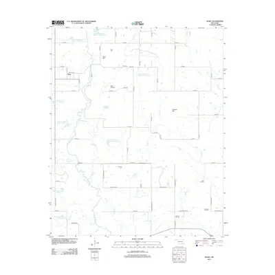 2012 Map of Olney, 2012 Print