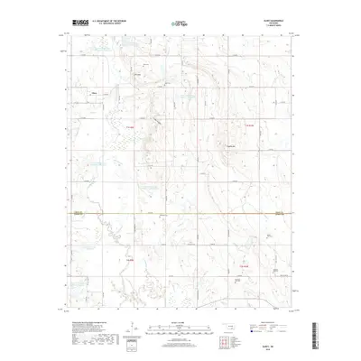 2018 Map of Olney, 2018 Print