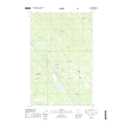 2020 Map of Olney, 2020 Print