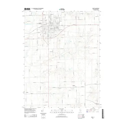 2015 Map of Olney, 2015 Print