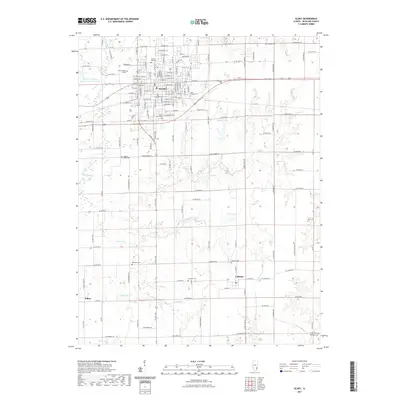 2021 Map of Olney, 2021 Print