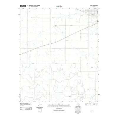 2010 Map of Olney, 2010 Print