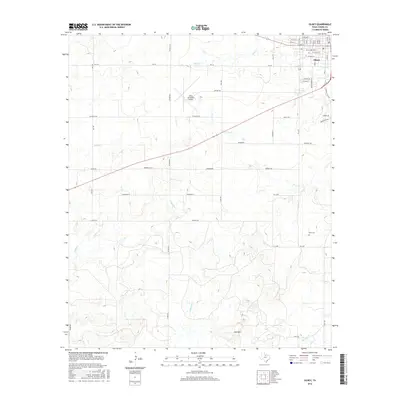 2016 Map of Olney, 2016 Print
