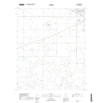 2019 Map of Olney, 2019 Print