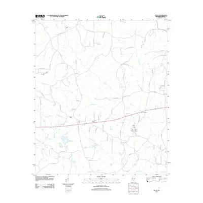 2012 Map of Oloh, 2012 Print