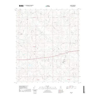 2018 Map of Oloh, 2018 Print