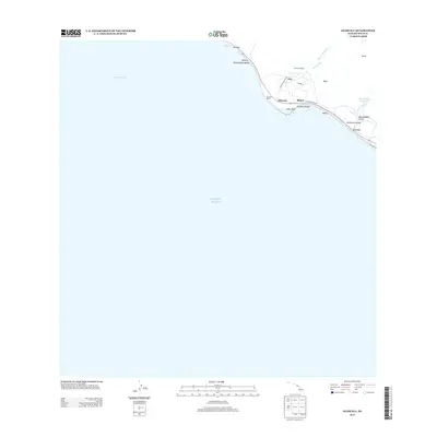 2013 Map of Olowalu, 2013 Print