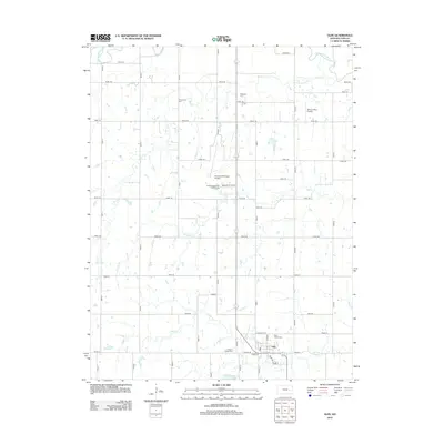 2012 Map of Olpe, 2012 Print