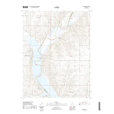 2018 Map of Olsburg NW, 2018 Print