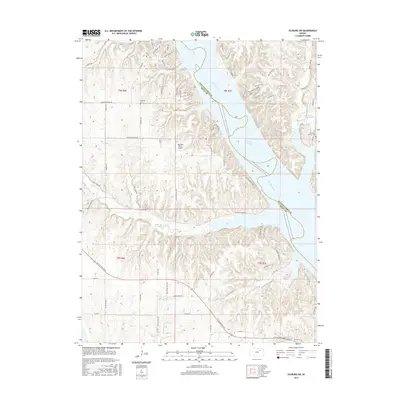 2015 Map of Olsburg SW, 2015 Print