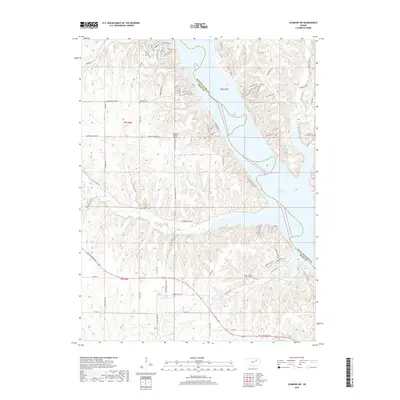 2018 Map of Olsburg SW, 2018 Print
