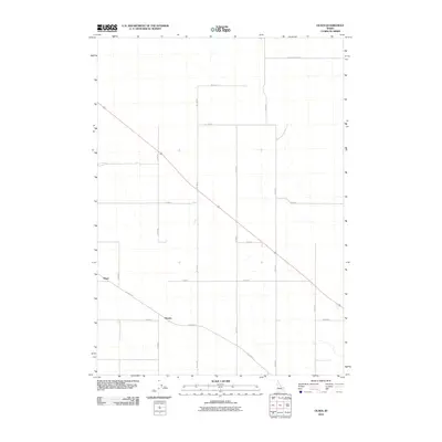 2010 Map of Olsen, 2010 Print