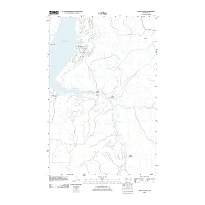 2011 Map of Olsen Canyon, 2011 Print