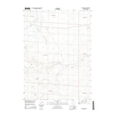 2015 Map of Olsen Ranch, 2015 Print