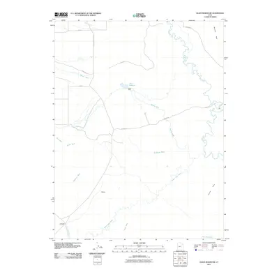 2011 Map of Olsen Reservoir, 2011 Print