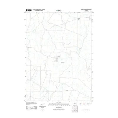 2012 Map of Olson Springs, 2012 Print
