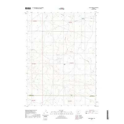 2017 Map of Olson Springs, 2017 Print