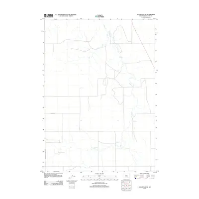 2012 Map of Olsonville NW, 2012 Print